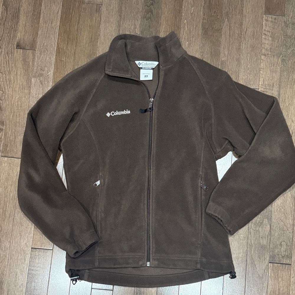 Columbia Dark Brown Fleece Jacket